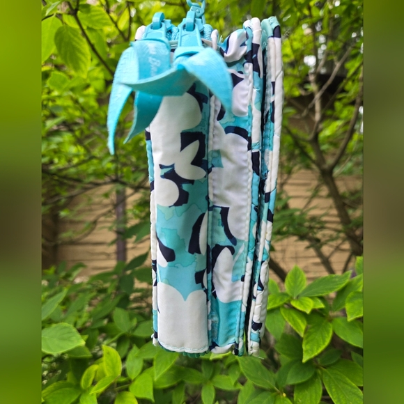 Vera Bradley 3 in 1 Crossbody Wristlet Cut Vines Cool Ultralight All In One RFID - Picture 5 of 8